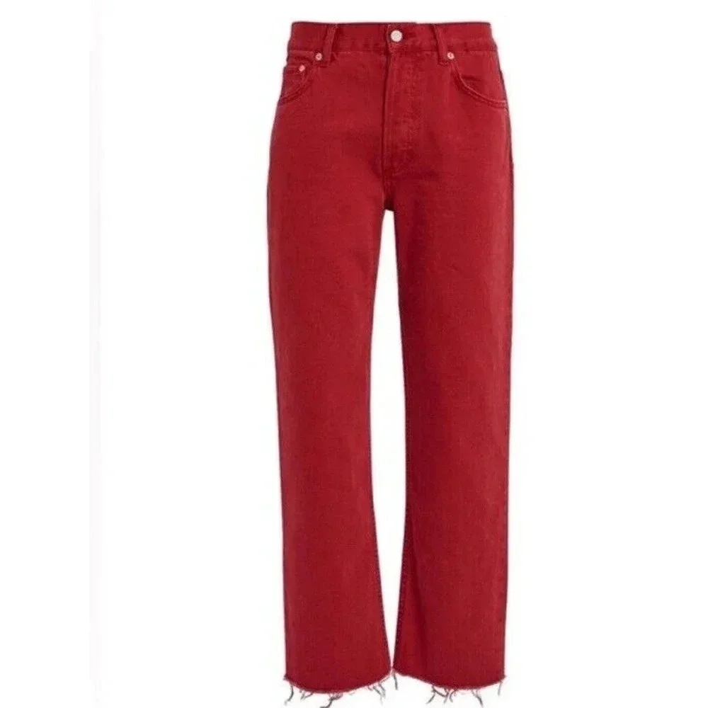 boyish by HER jeans Tommy Scarlette empress frayed pants denim fall casual jeans